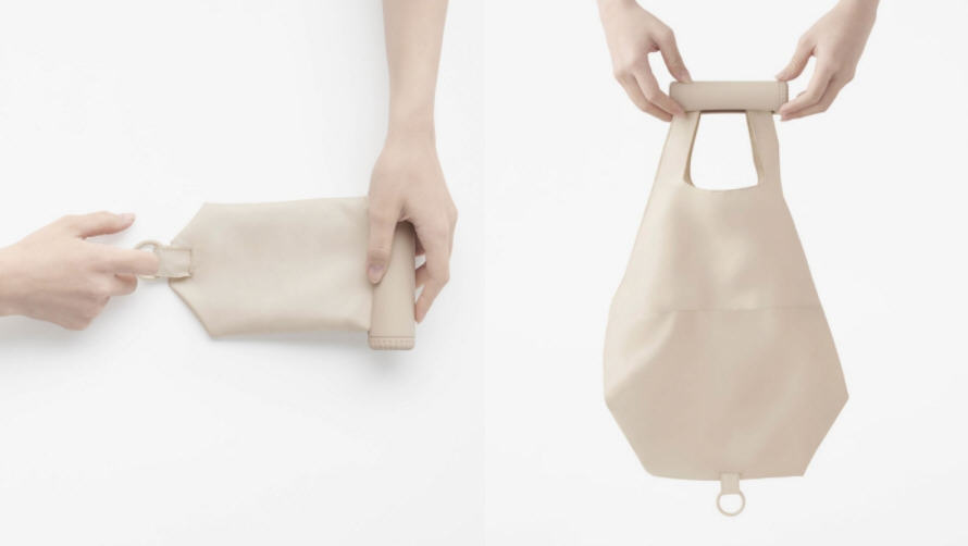 不只簡約，也更好用！
Nendo操刀日本Lawson環保購物袋，快速收納、雙層設計賦予人性化細節