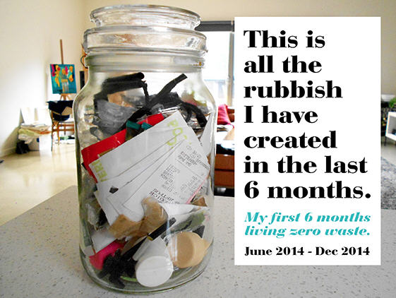18個月的塑膠垃圾，濃縮進「一個玻璃罐」！